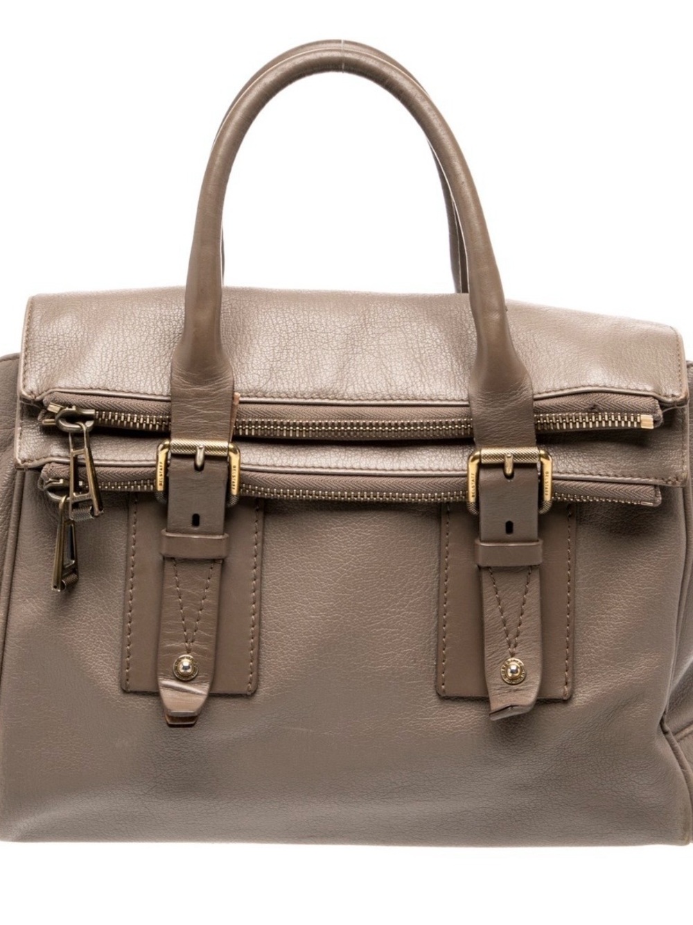 Belstaff Dorchester Tote / Bag In Taupe with Dust Bag